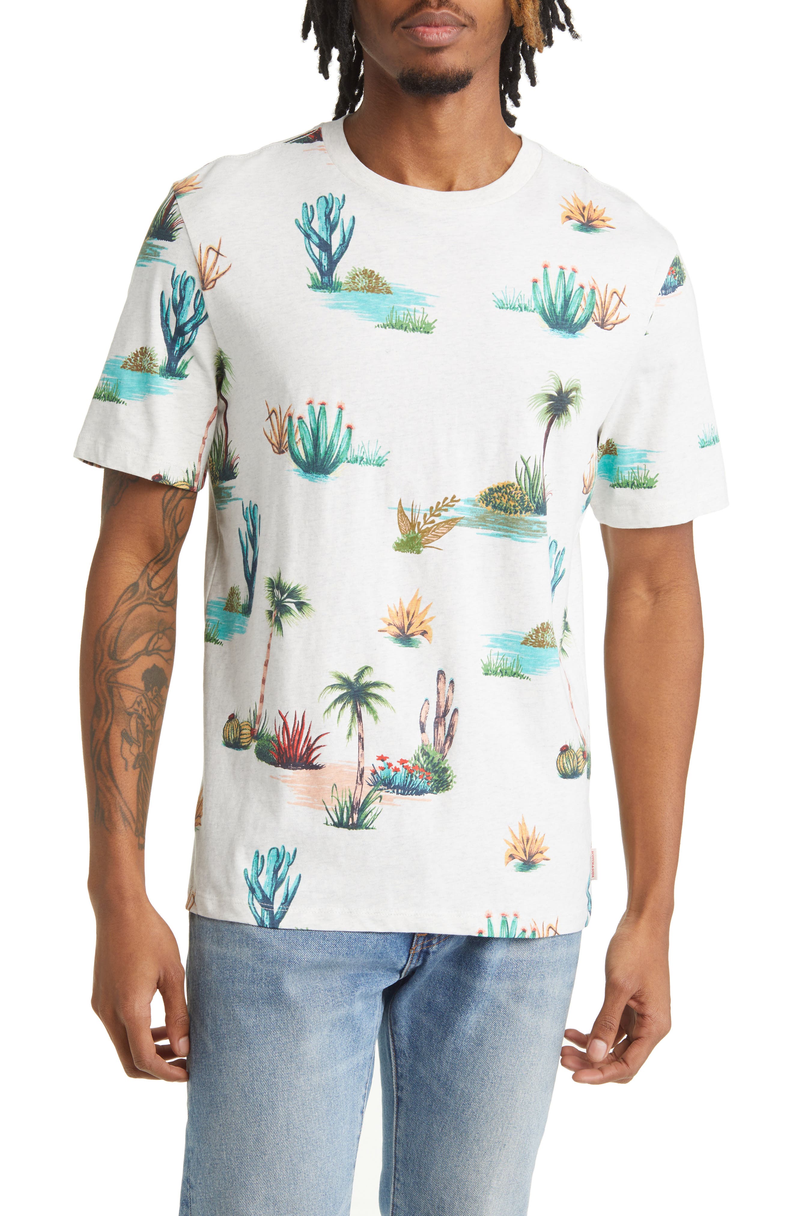 scotch and soda crew neck t shirt