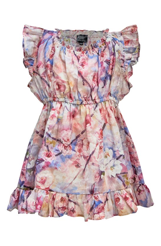 Bardot Junior Kids' Ayala Floral Dress In Azure Flor