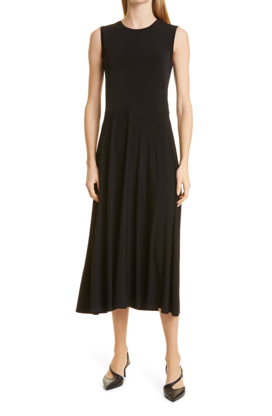 MAX MARA AGAVE SLEEVELESS JERSEY DRESS