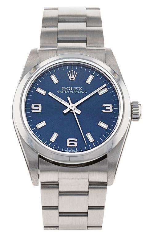 Watchfinder & Co. Rolex  Oyster Perpetual Bracelet Watch, 31mm In Blue