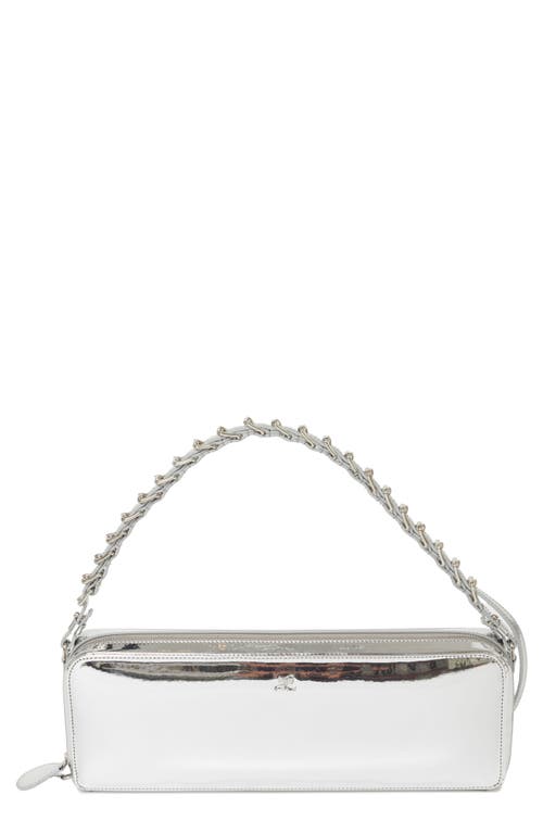 Courreges Loop Baguette Bag in White