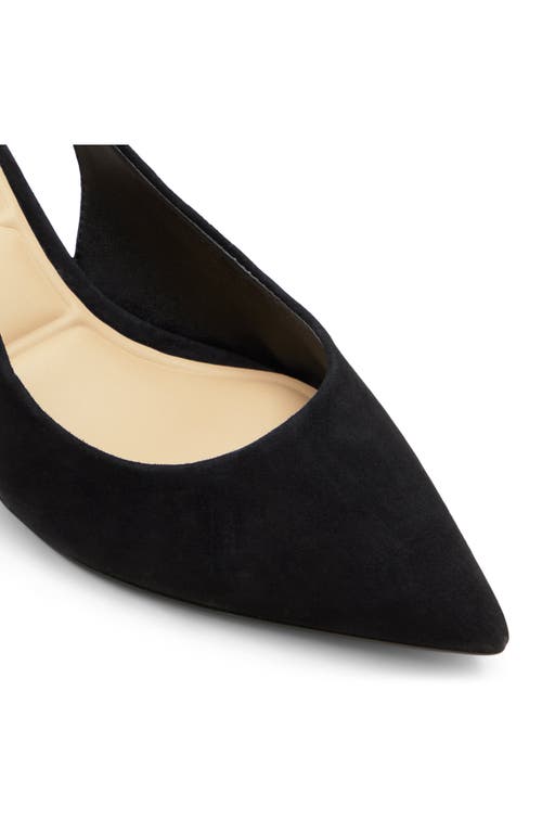 Shop Aldo Uliana Slingback Pointed Toe Pump In Black