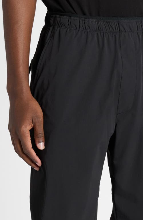 Shop Moncler Stretch Joggers In Black