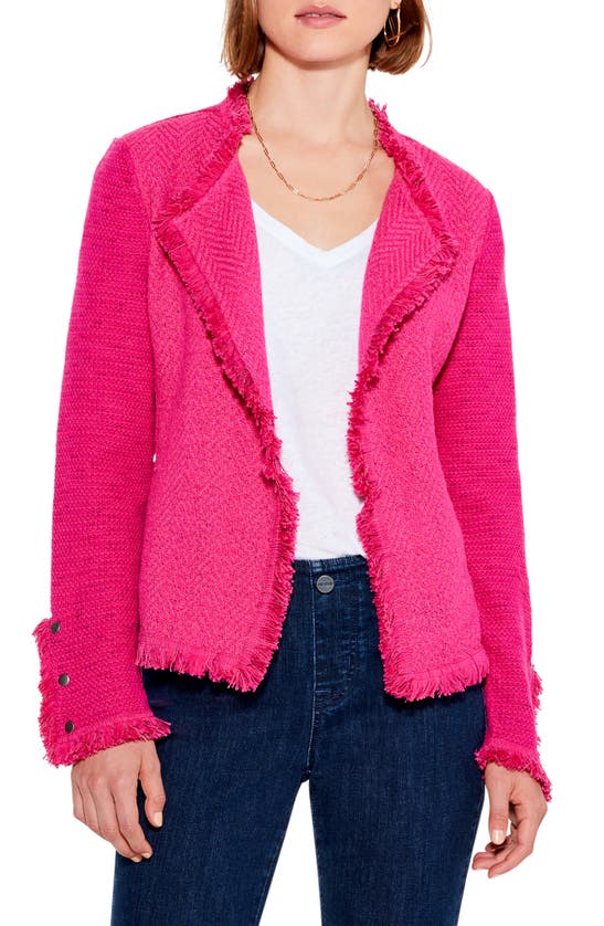 NIC + ZOE FRINGE MIX JACKET