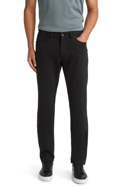 Chuck Hi Flex Five-Pocket Slim Fit Pants in Black