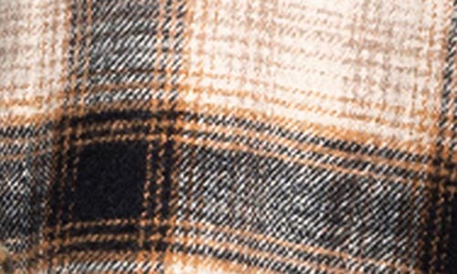 Thread & Supply Barry Plaid Button-up Shirt In Sand Black Plaid