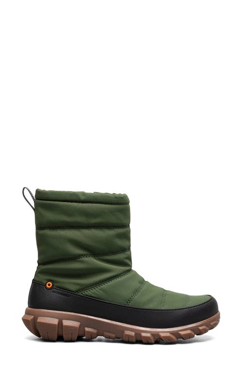 Shop Bogs Cedar Quilted Waterproof Boot In Cargo