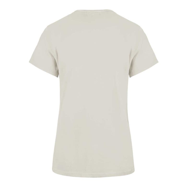 47 Brand '47 Cream Los Angeles Rams Panthera Frankie T-shirt In Cream