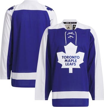 Men's Adidas Blue Toronto Maple Leafs Team Classic Jersey