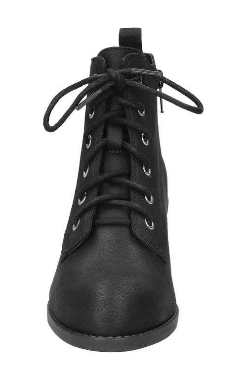 Shop Bella Vita Bismark Lace-up Bootie In Black