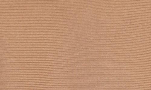 Rain And Rose Faux Pearl Embellished Knit Top In Camel