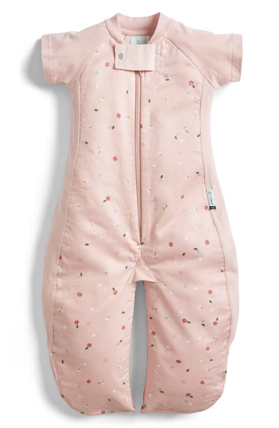 Ergopouch 1.0 Tog Convertible Sleep Suit Bag In Daisies