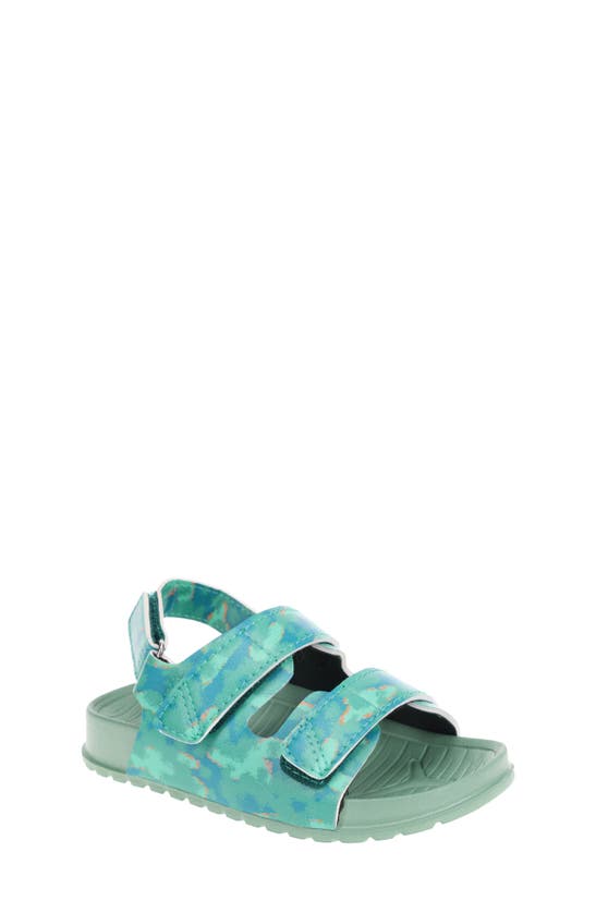 Shop Sg Footwear Kids' Camo Sandal In Green