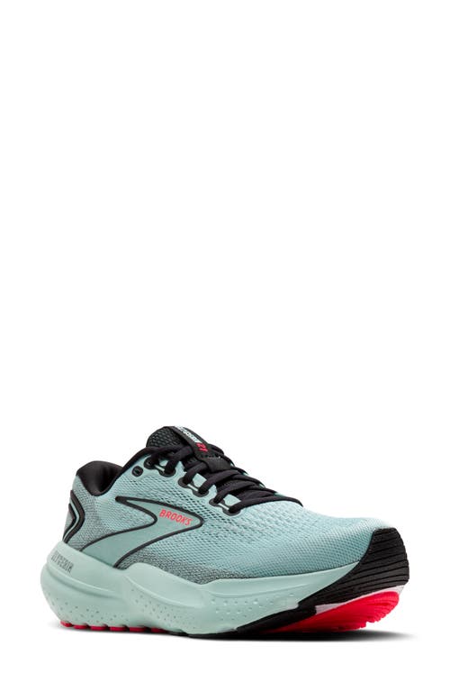 Shop Brooks Glycerin 21 Running Shoe In Cloud/black/pink