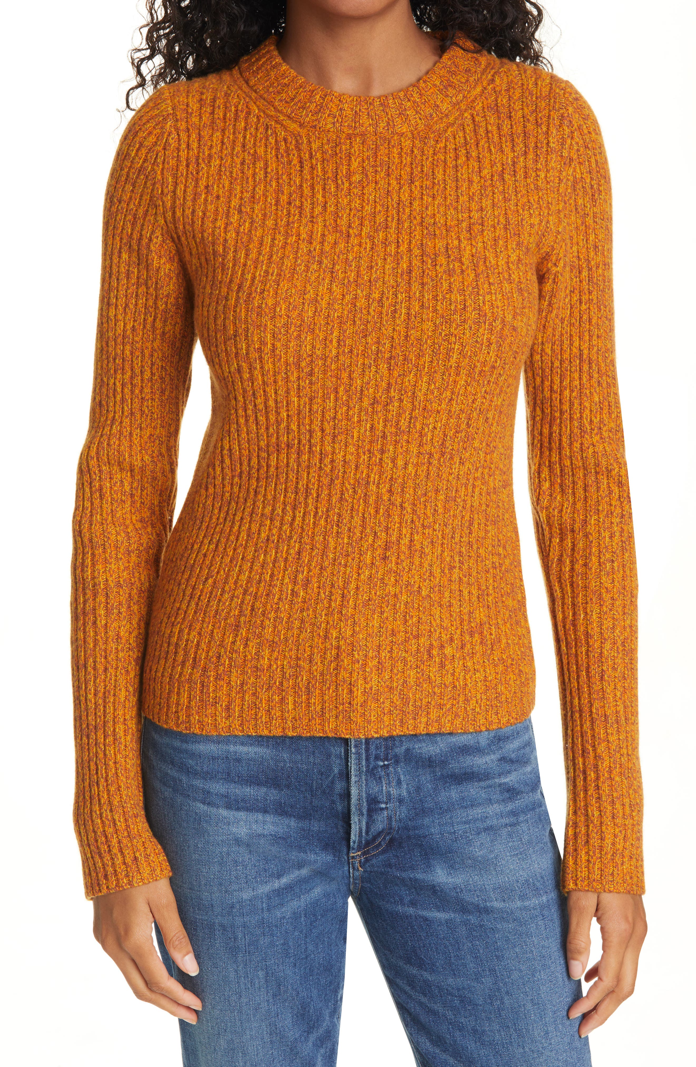 RODEBJER RODBEJER TALENA MOCK NECK WOOL SWEATER,7394067241173