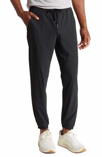 Buy 90 Degree By Reflex Mens Jogger Pants with Side Zipper Pockets, Navy,  Small at