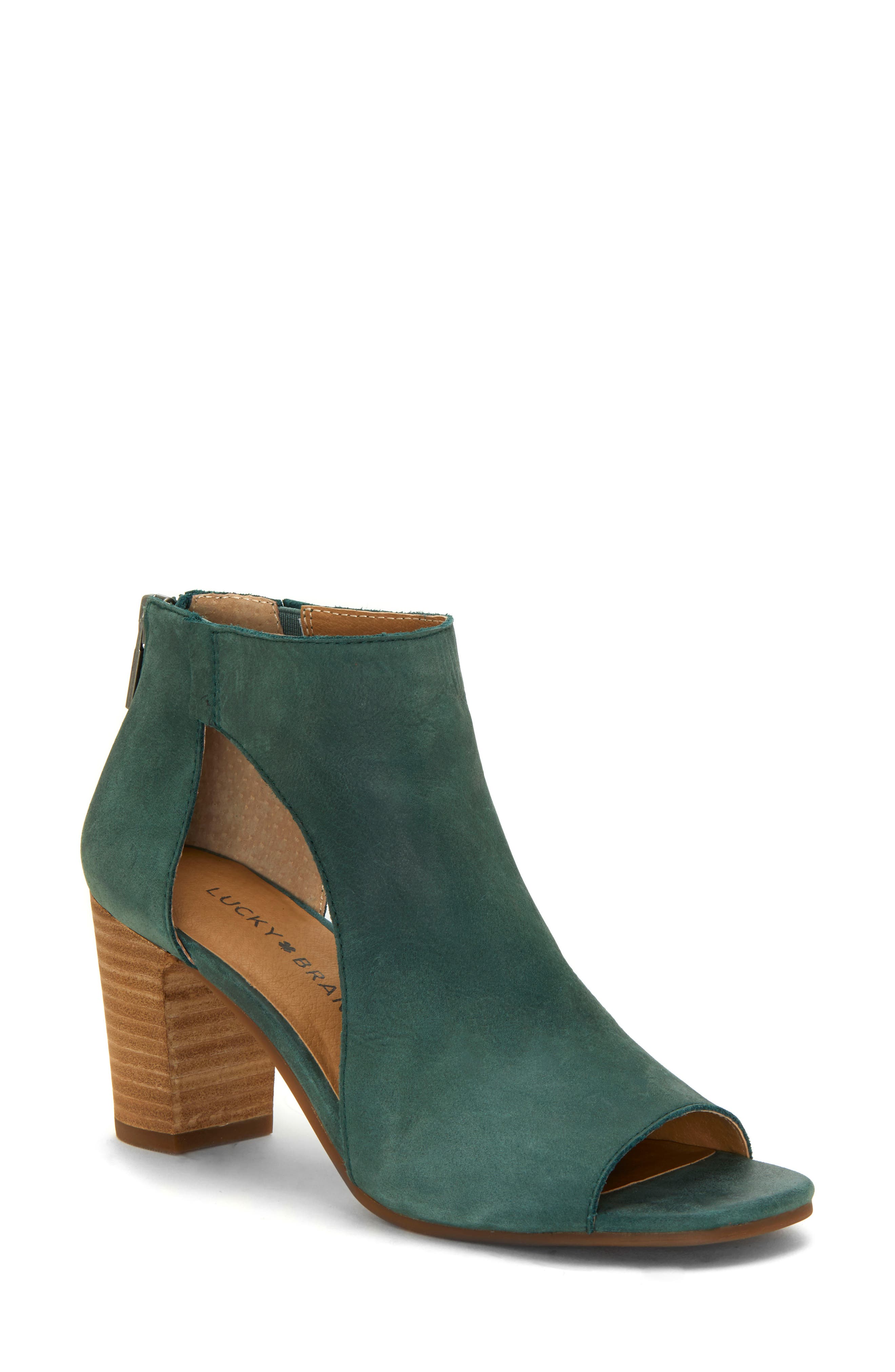 Lucky Brand Udine Shield Sandal, Green