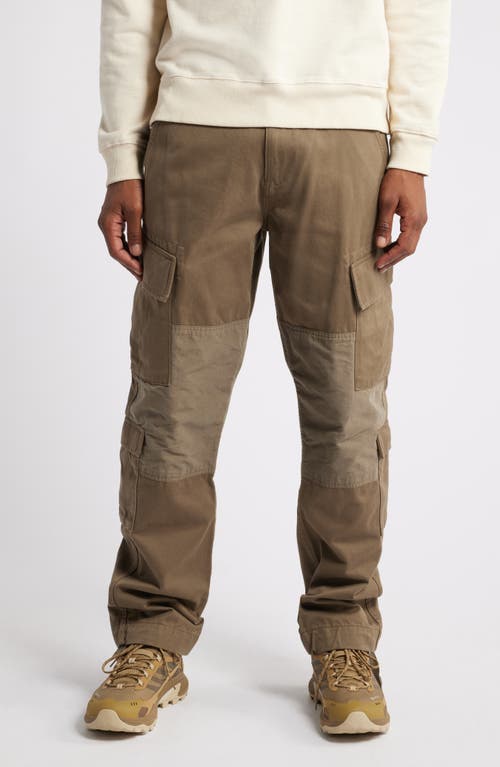 Shop Alpha Industries Acu Straight Leg Cargo Pants In Coyote Brown