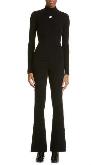 Women's Flared Track Pants by Courreges