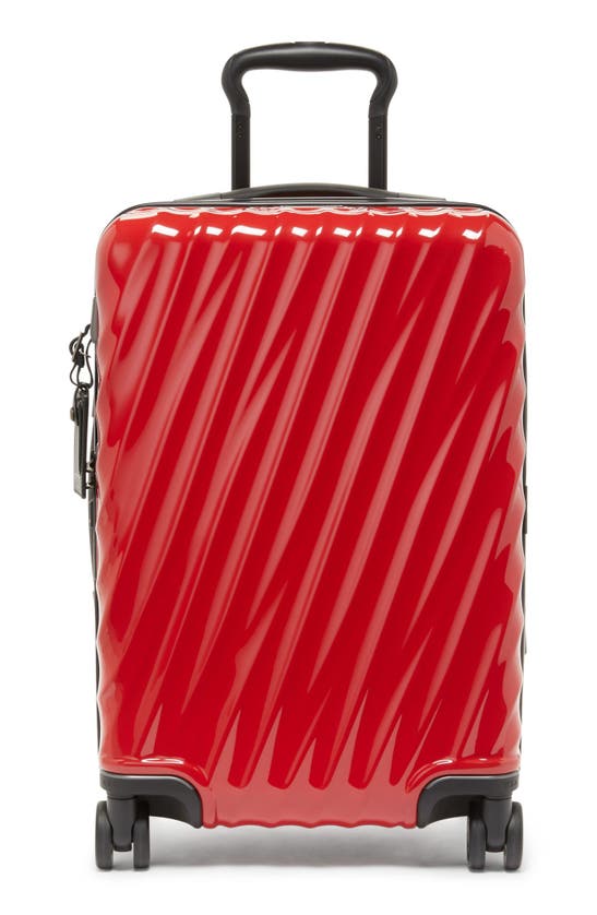 Tumi 22-inch 19 Degrees International Expandable Spinner Carry-on In Blaze Red