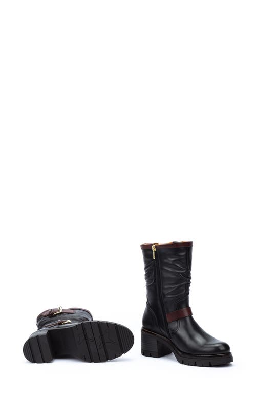 Shop Pikolinos Soria W0b Zip-up Boot In Black