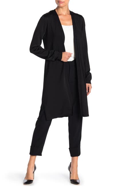 fur duster cardigan