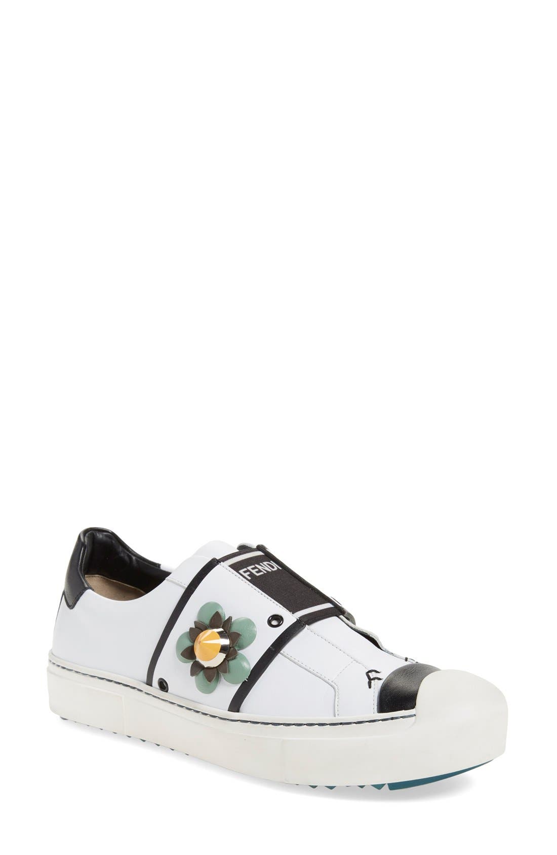 fendi flower sneakers