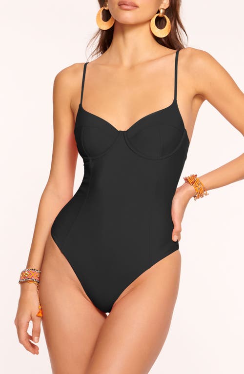 Ramy Brook Jayda Underwire One-piece Swimsuit In Black