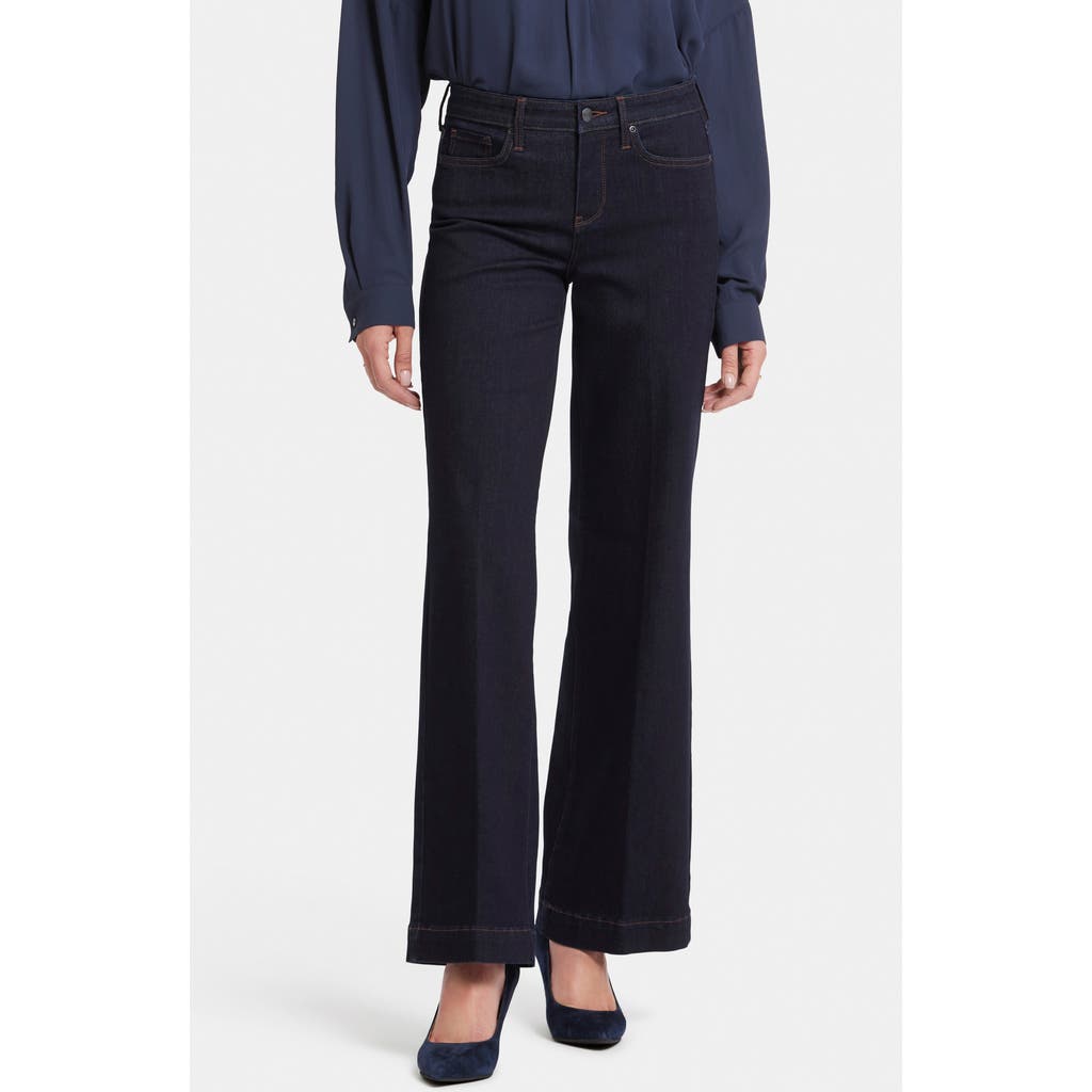 Nydj Teresa Mid Rise Wide Leg Jeans In Magical In Magical