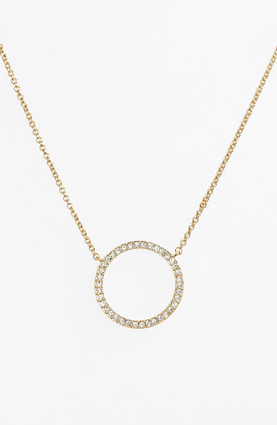 Nadri Circle Pendant Necklace Nordstrom
