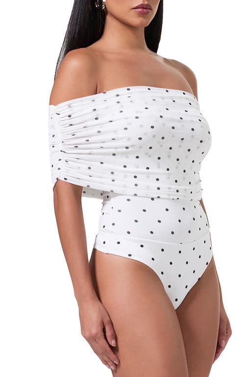 AFRM AFRM DIVYA OFF THE SHOULDER BODYSUIT 