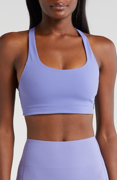 On Movement Strappy Sports Bra Blueberry at Nordstrom,