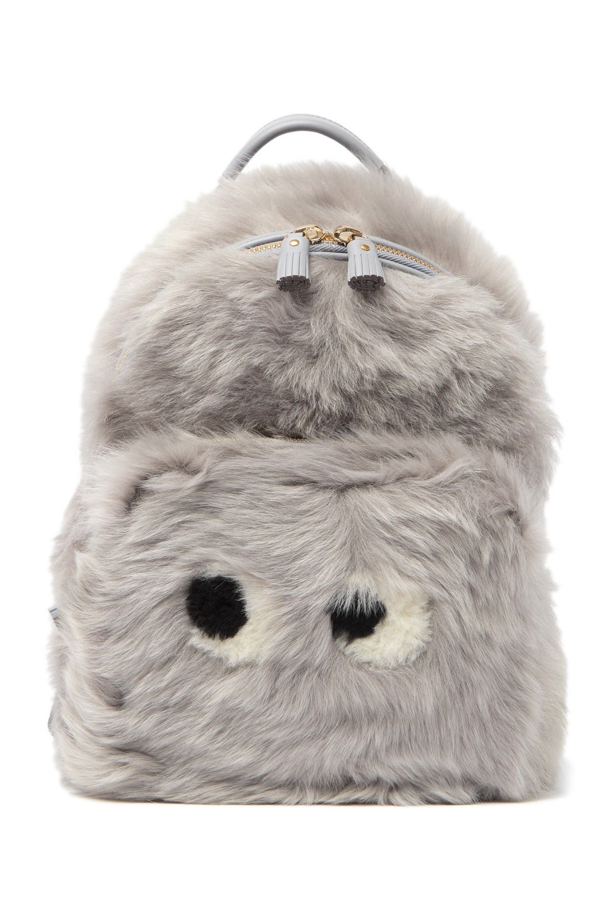 anya hindmarch shearling backpack