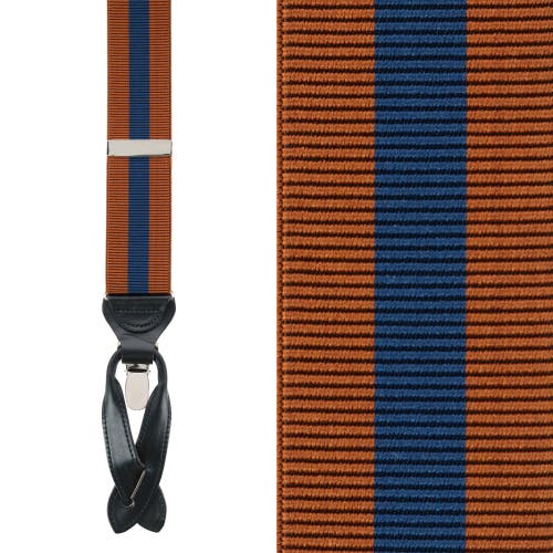 TRAFALGAR TRAFALGAR OLIVER STRIPE 35MM CONVERTIBLE SUSPENDERS