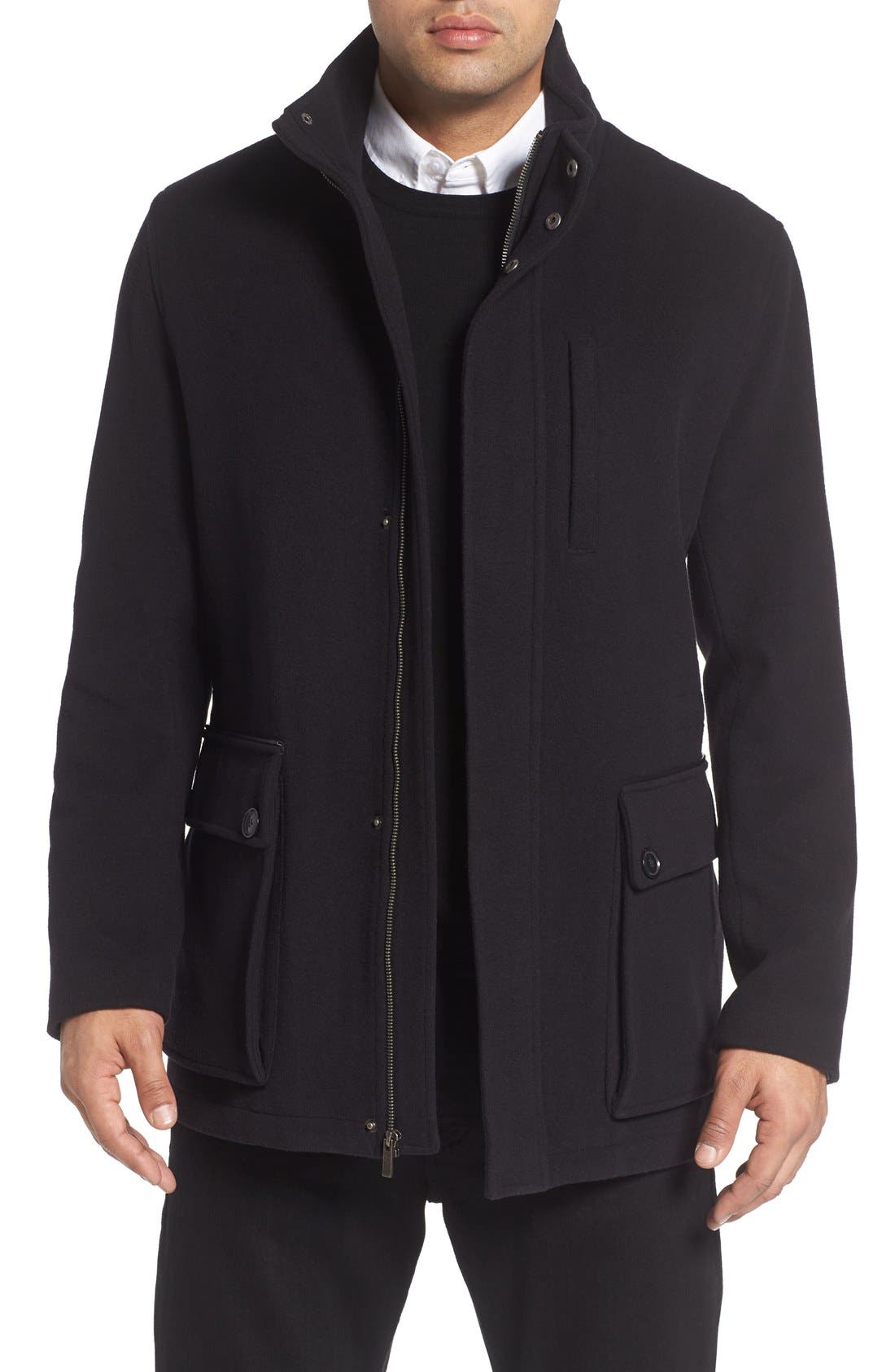 Cole Haan Wool Blend Car Coat Nordstrom
