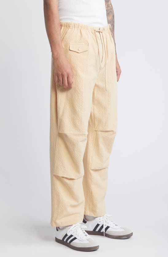 Shop Billionaire Boys Club Hammock Stretch Cotton Pants In Beige