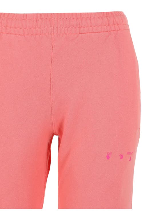 Off-white Women's Swimming Man Ankle Joggers In Pink