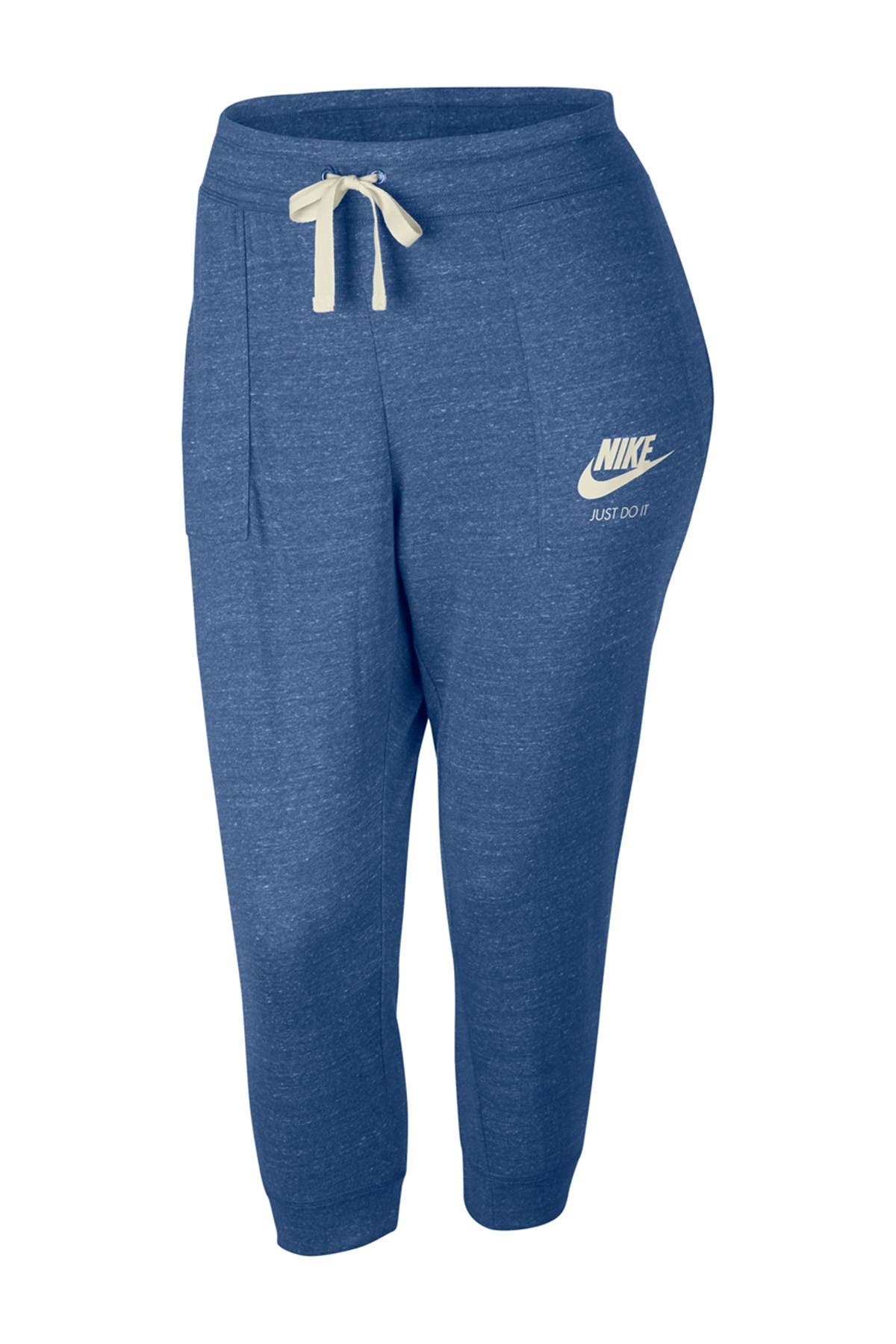 nike vintage gym drawstring capri pants