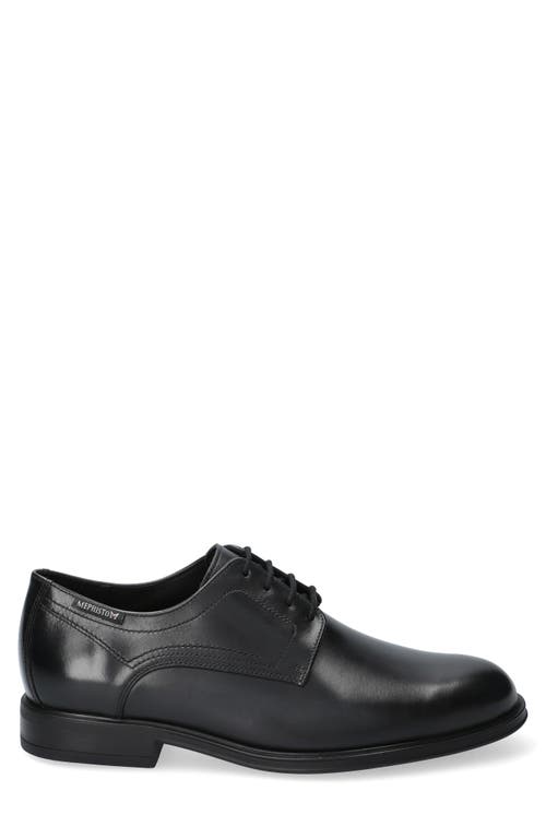 Mephisto Kevin Plain Toe Derby In Black
