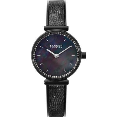 Skagen Annelie Leather Strap Watch, 25Mm