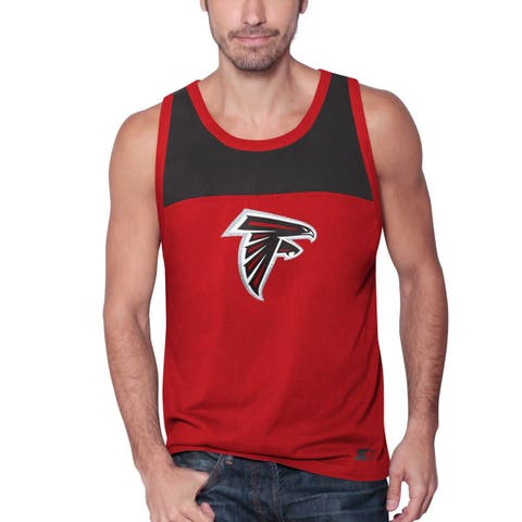 Men's Starter Red/Pewter Tampa Bay Buccaneers Team Touchdown Fashion Tank Top Size: Small