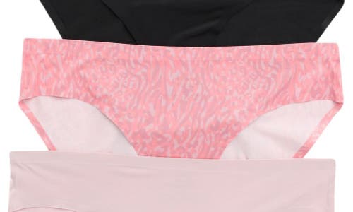 Shop Secret Lace Ultra Luxe 5-pack Lace Briefs In Pink/black/floral Pink