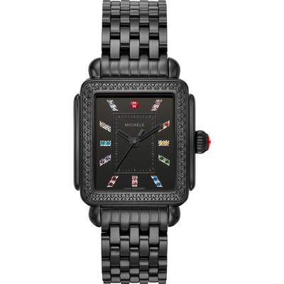 Michele Deco Carousel Diamond Watch Head, 3m X 35Mm