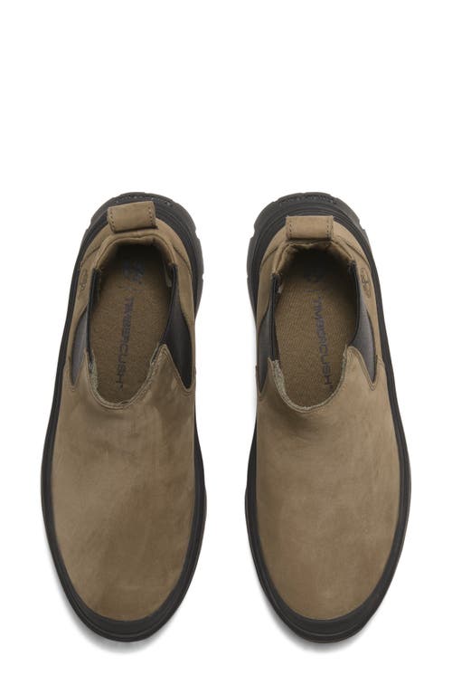 Timberland Roxie Lane Chelsea Boot In Olive Nubuck