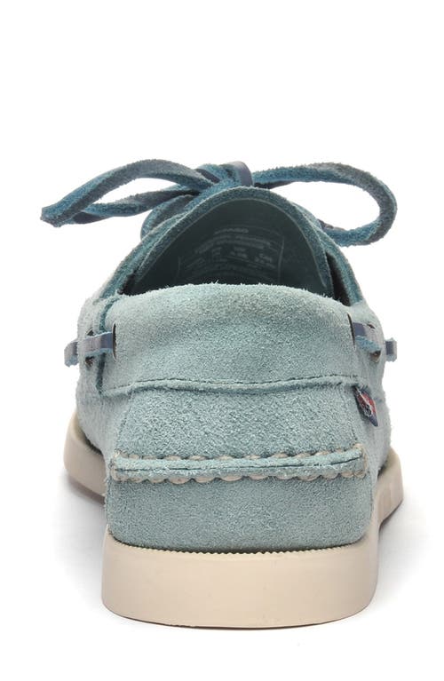 Shop Sebago Portland Roughout Boat Shoe In Lichen