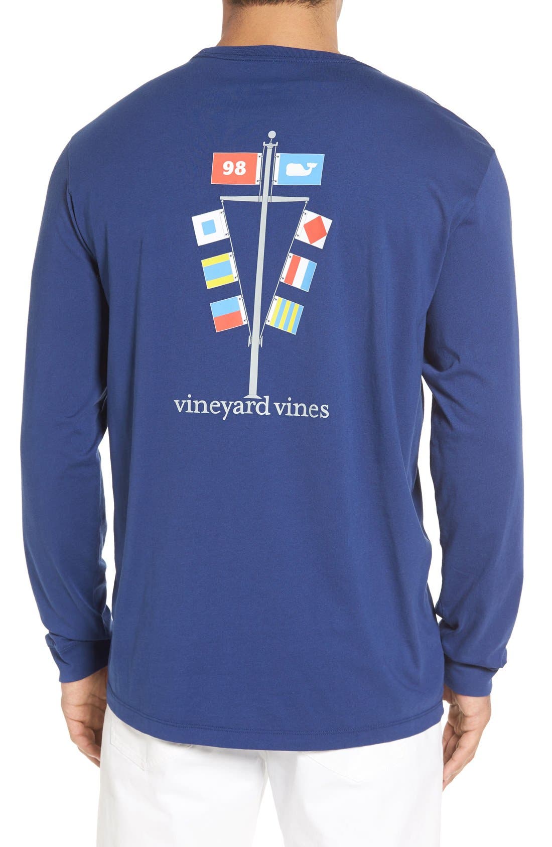 Vineyard Vines 'EDSFTG Flagpole' Long Sleeve Graphic TShirt Nordstrom