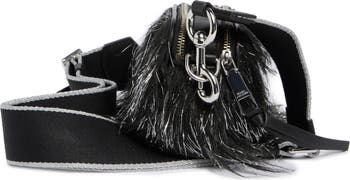 The Creature Snapshot Faux Fur Crossbody Bag