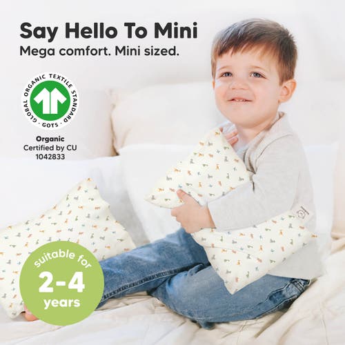 Shop Keababies Mini Toddler Pillow With Pillowcase In Roarsome