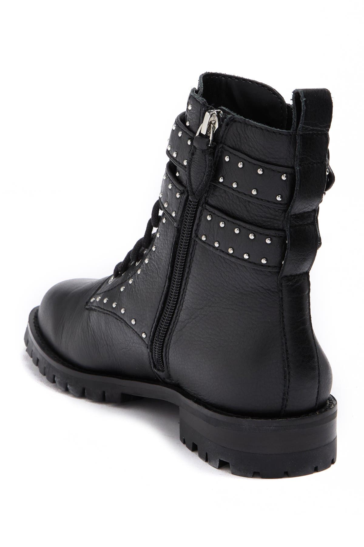 rebecca minkoff jaiden studded combat boots