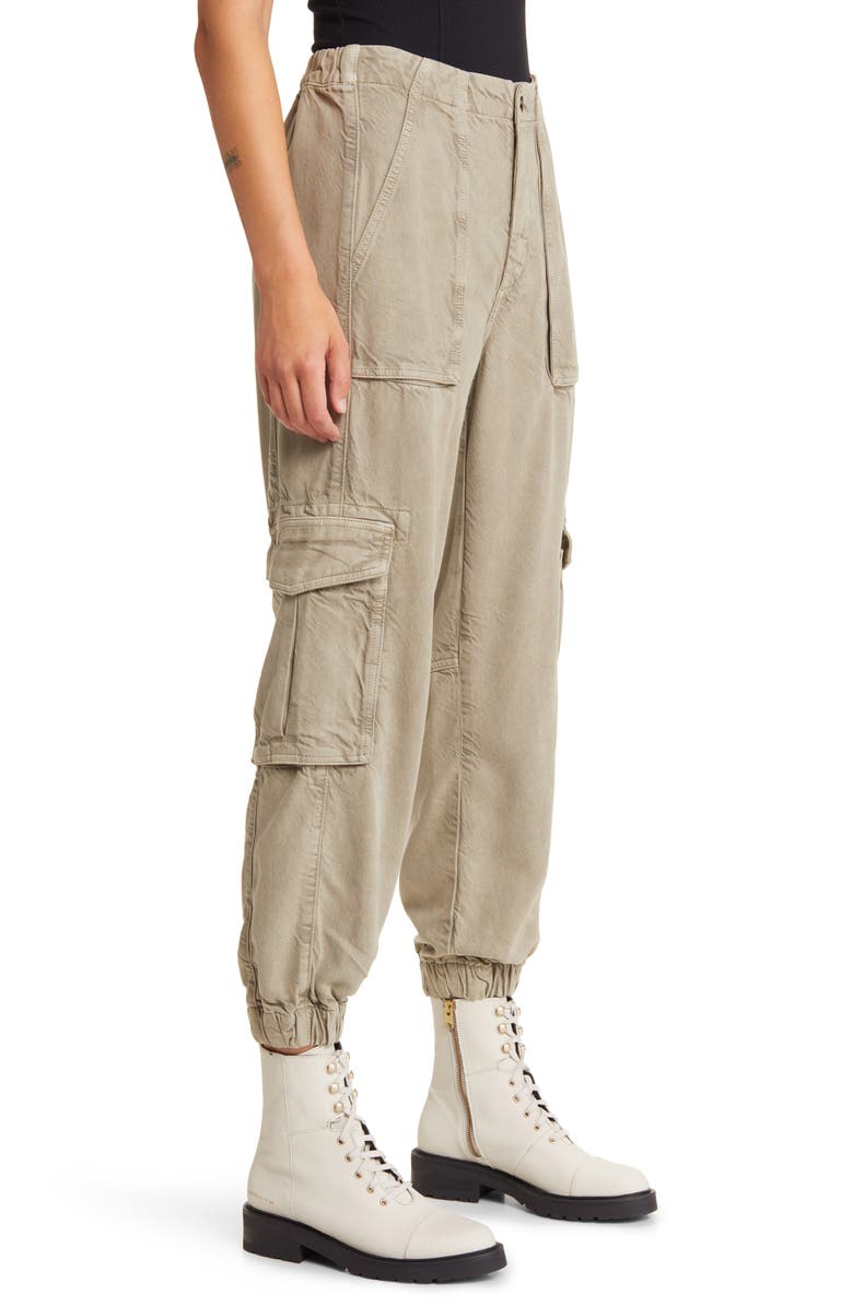 AllSaints Frieda Cargo Joggers, Alternate, color, Washed Olive Green